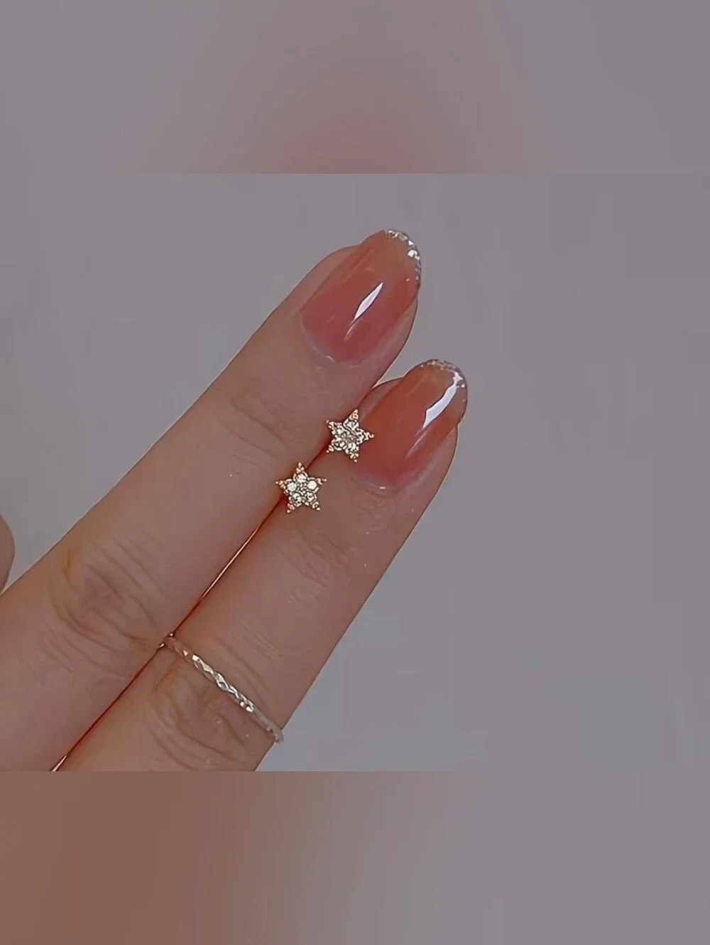 $8 Each Or Bundle 5/$20 Delicate Gold Star CZ Stud Earrings